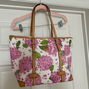 Dooney and Bourke Hydrangea Shopper